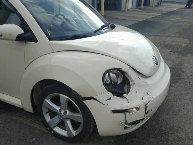 3VWSR31C16M414819 - 2006 VOLKSWAGEN NEW BEETLE 米色 照片 9