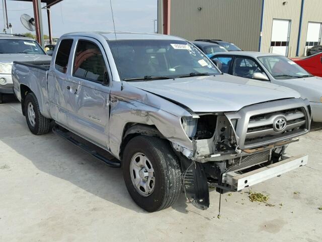 5TETX4CNXAZ677856 - 2010 TOYOTA TACOMA ACC SILVER photo 1