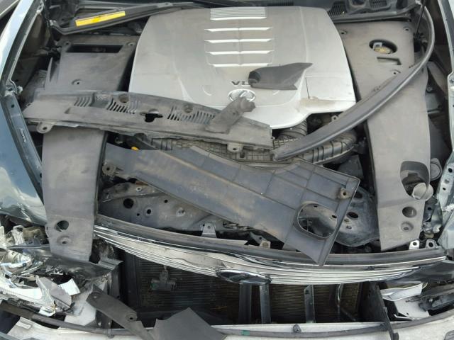 JTHBL46F475021867 - 2007 LEXUS LS 460 GREEN photo 7