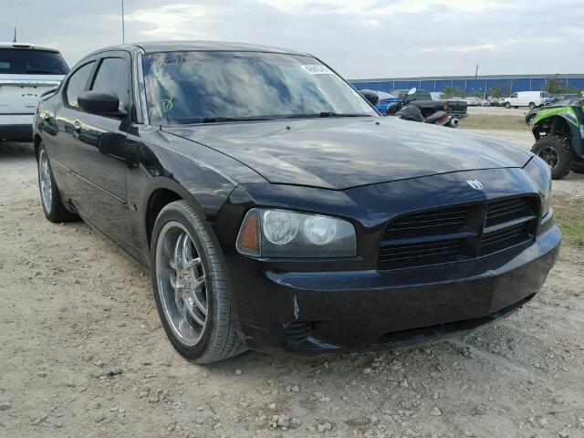 2B3KA43G86H306827 - 2006 DODGE CHARGER SE BLACK photo 1