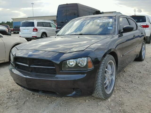 2B3KA43G86H306827 - 2006 DODGE CHARGER SE BLACK photo 2