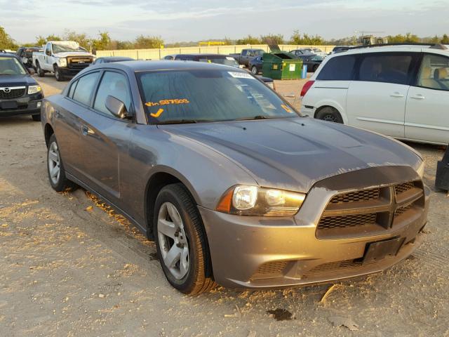 2B3CL1CTXBH587503 - 2011 DODGE CHARGER PO GRAY photo 1