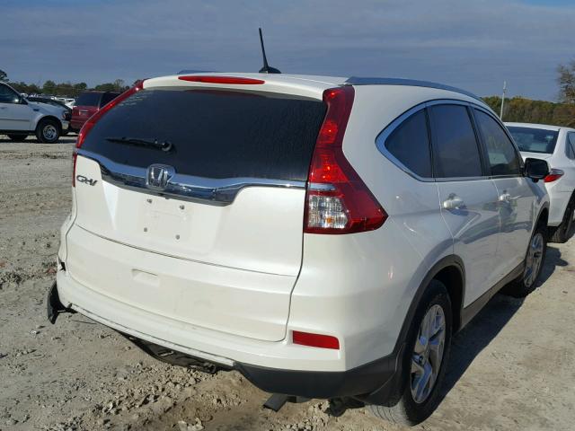 5J6RM3H70FL019048 - 2015 HONDA CR-V EXL WHITE photo 4