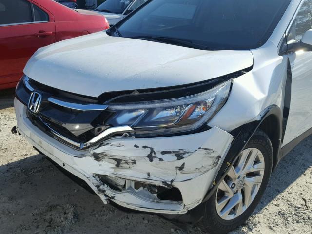 5J6RM3H70FL019048 - 2015 HONDA CR-V EXL WHITE photo 9