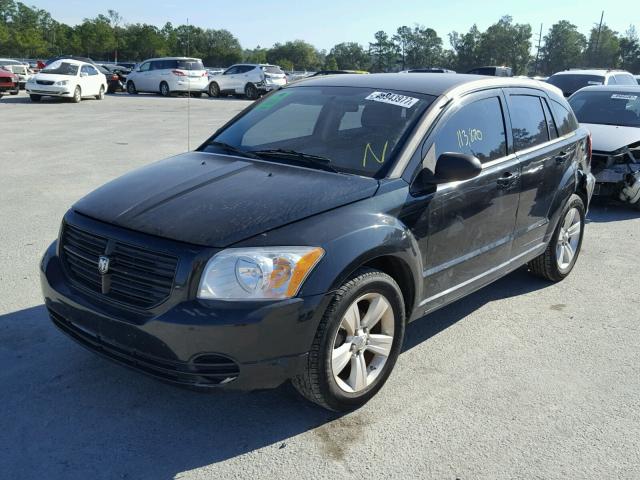 1B3CB4HA1AD660944 - 2010 DODGE CALIBER BLACK photo 2