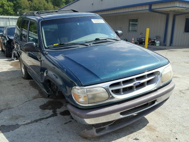 1FMDU34E7VUD02250 - 1997 FORD EXPLORER GREEN photo 1