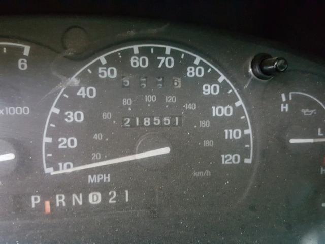 1FMDU34E7VUD02250 - 1997 FORD EXPLORER GREEN photo 8