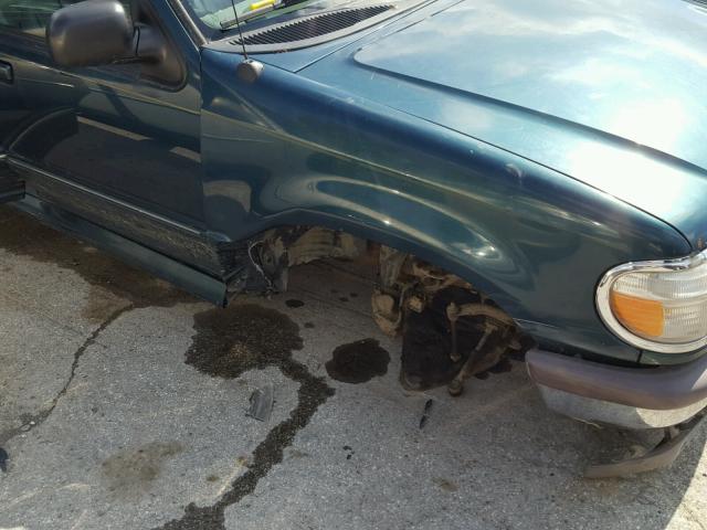 1FMDU34E7VUD02250 - 1997 FORD EXPLORER GREEN photo 9