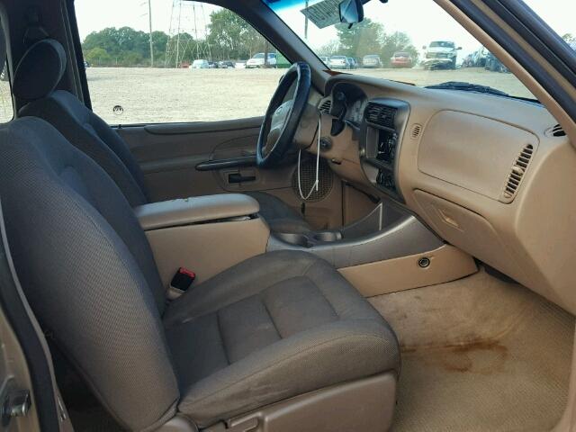 1FMYU60E71UA72955 - 2001 FORD EXPLORER S GOLD photo 5