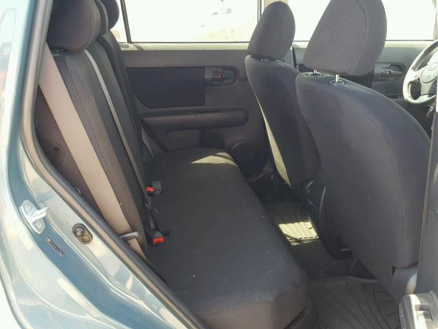 JTLKE50E181055540 - 2008 TOYOTA SCION XB Turquesa foto 6