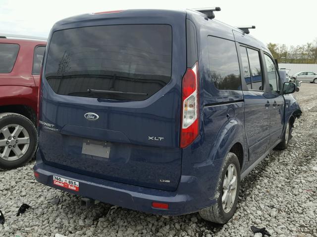 NM0GE9F77F1178433 - 2015 FORD TRANSIT CO BLUE photo 4