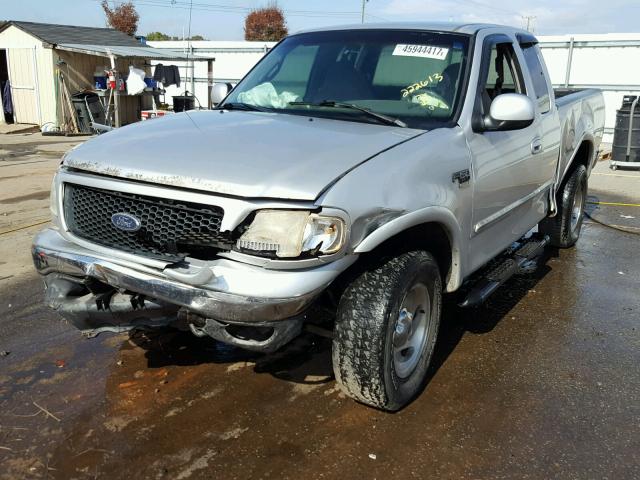 1FTRX18W91KE59017 - 2001 FORD F150 SILVER photo 2