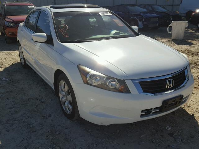 1HGCP26848A059707 - 2008 HONDA ACCORD EXL WHITE photo 1