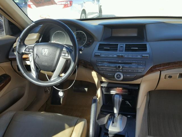 1HGCP26848A059707 - 2008 HONDA ACCORD EXL WHITE photo 9