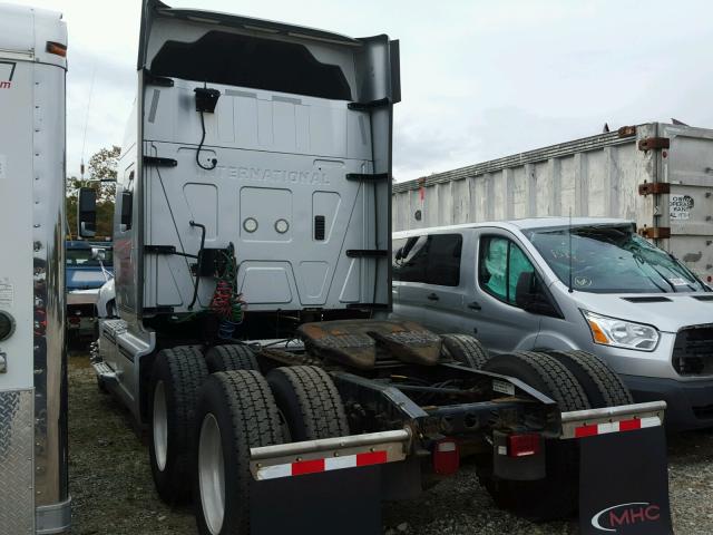 3HSDJSJR9DN434039 - 2013 INTERNATIONAL PROSTAR فضي صورة 3