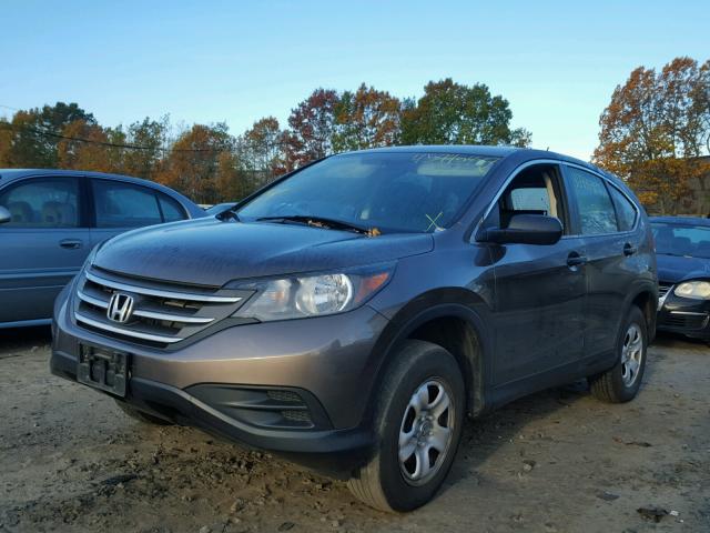 2HKRM4H30EH713752 - 2014 HONDA CR-V BROWN photo 2