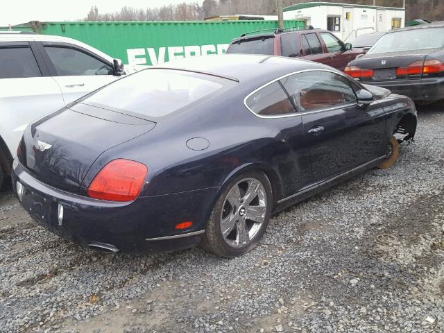 SCBCR73W78C055120 - 2008 BENTLEY CONTINENTA BLACK photo 4