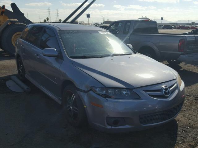 1YVHP82D765M54281 - 2006 MAZDA 6 S GRAY photo 1