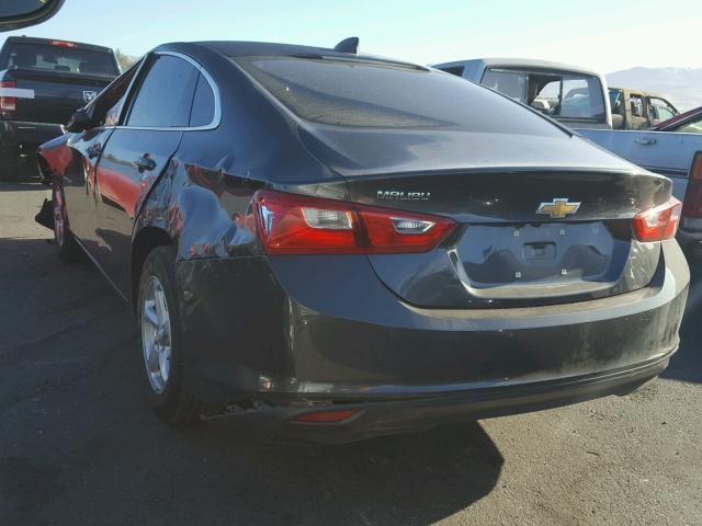 1G1ZB5ST4JF198045 - 2018 CHEVROLET MALIBU LS Grafit foto 3