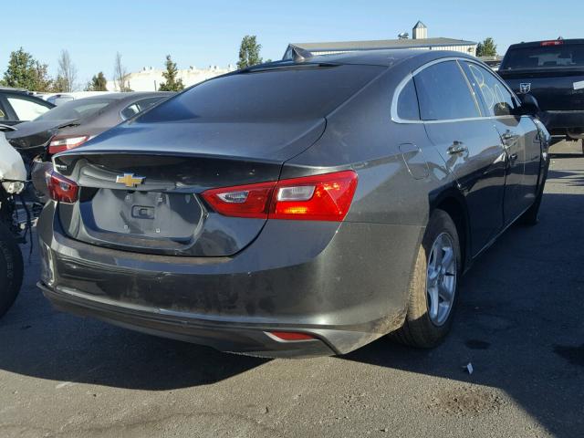 1G1ZB5ST4JF198045 - 2018 CHEVROLET MALIBU LS Grafit foto 4