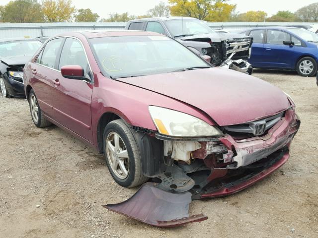 1HGCM56644A063002 - 2004 HONDA ACCORD EX RED photo 1