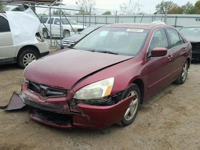 1HGCM56644A063002 - 2004 HONDA ACCORD EX RED photo 2