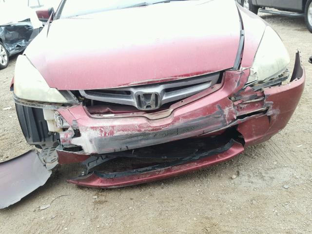 1HGCM56644A063002 - 2004 HONDA ACCORD EX RED photo 9