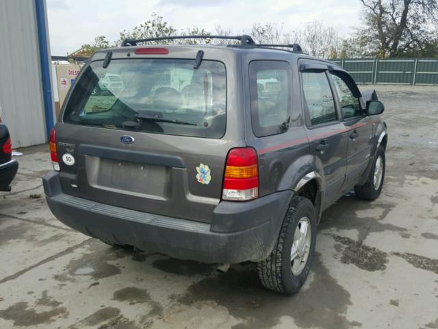 1FMYU01172KD53658 - 2002 FORD ESCAPE XLS GRAY photo 4