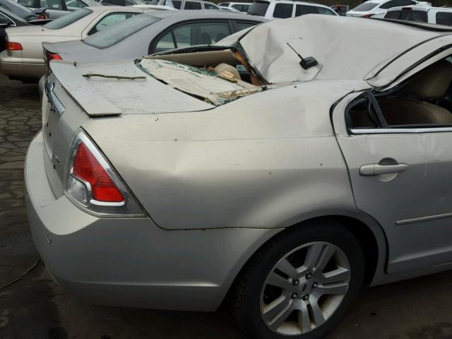 3FAHP08Z99R117127 - 2009 FORD FUSION SEL BEIGE photo 9