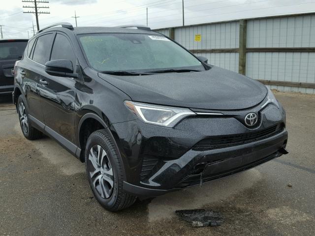 2T3ZFREVXHW404493 - 2017 TOYOTA RAV4 LE BLACK photo 1