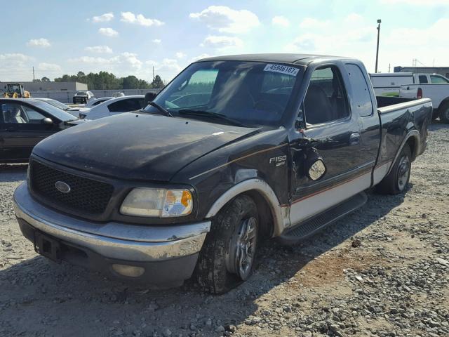 1FTRX17L0YNB32036 - 2000 FORD F150 BLACK photo 2