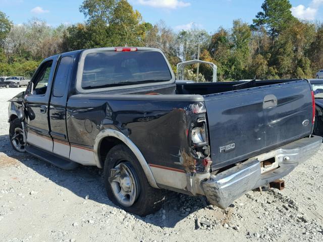 1FTRX17L0YNB32036 - 2000 FORD F150 BLACK photo 3