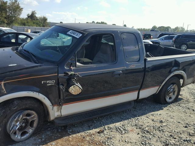 1FTRX17L0YNB32036 - 2000 FORD F150 BLACK photo 9