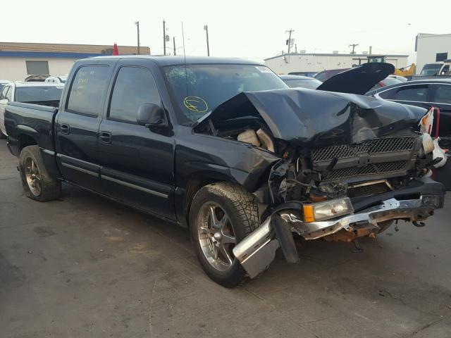 2GCEC13T651125900 - 2005 CHEVROLET SILVERADO BLACK photo 1