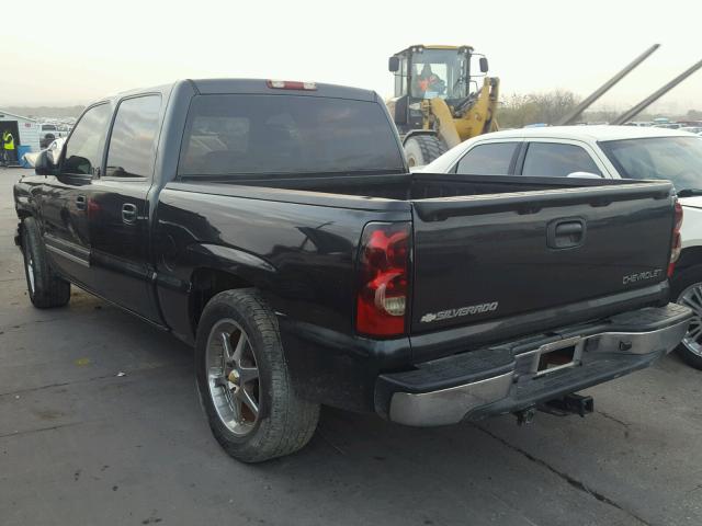 2GCEC13T651125900 - 2005 CHEVROLET SILVERADO BLACK photo 3