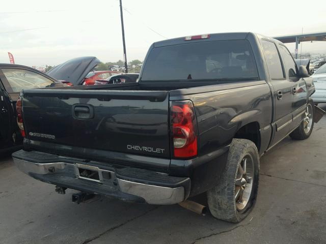 2GCEC13T651125900 - 2005 CHEVROLET SILVERADO BLACK photo 4