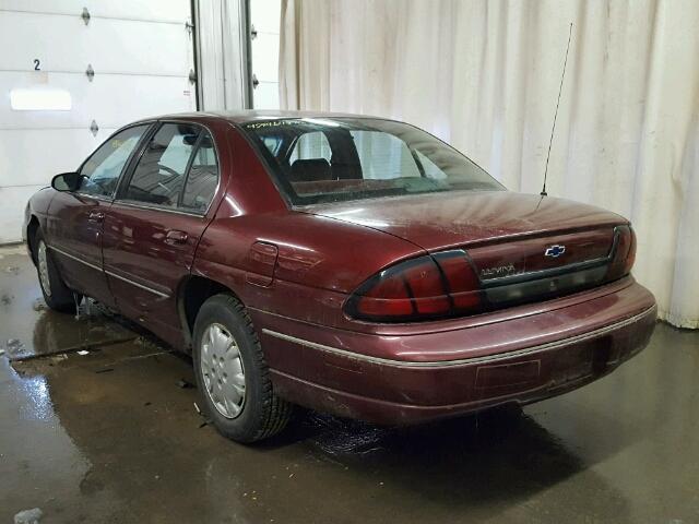 2G1WL52M2W9322175 - 1998 CHEVROLET LUMINA MAROON photo 3