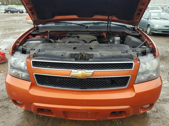 3GNFK12307G193670 - 2007 CHEVROLET AVALANCHE ORANGE photo 7