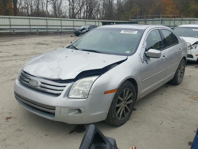 3FAHP07Z39R153512 - 2009 FORD FUSION SE SILVER photo 2