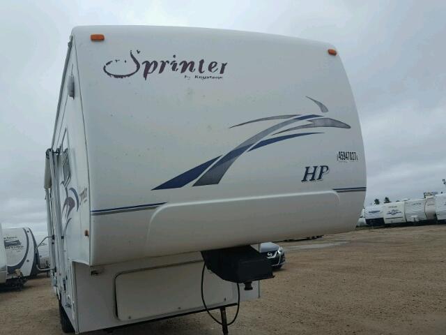 4YDF3272131208758 - 2003 KEYSTONE SPRINTER WHITE photo 1