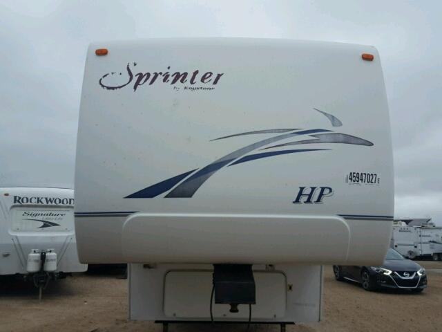 4YDF3272131208758 - 2003 KEYSTONE SPRINTER WHITE photo 9