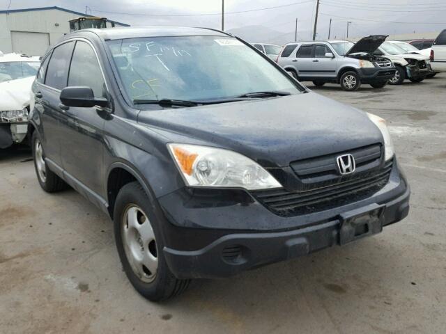 JHLRE48338C028807 - 2008 HONDA CR-V BLACK photo 1