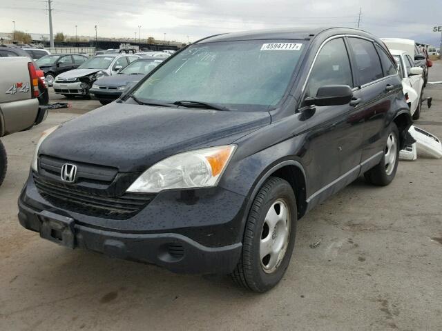 JHLRE48338C028807 - 2008 HONDA CR-V BLACK photo 2