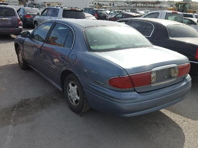 1G4HP54K314197842 - 2001 BUICK LESABRE CU SILVER photo 3