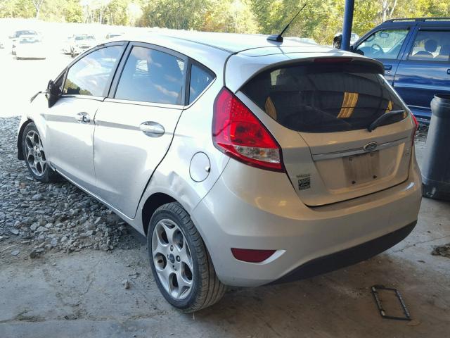 3FADP4FJ4BM206545 - 2011 FORD FIESTA SES SILVER photo 3