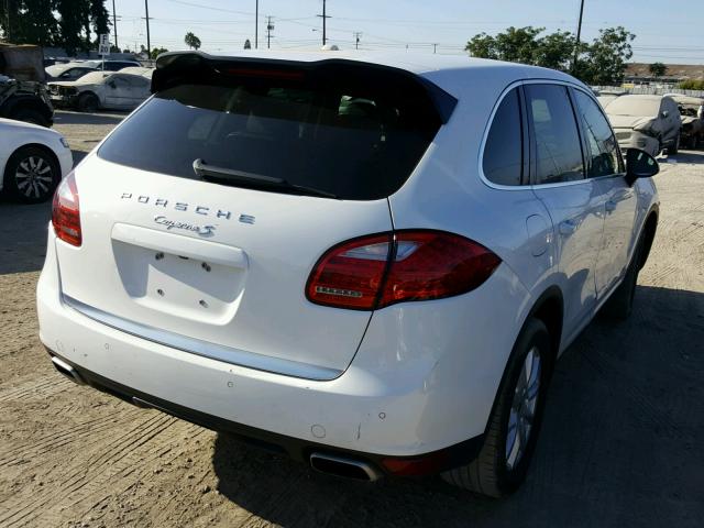 WP1AA2A29ELA96597 - 2014 PORSCHE CAYENNE WHITE photo 4