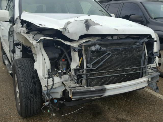 5FNYF28518B026357 - 2008 HONDA PILOT EXL WHITE photo 9