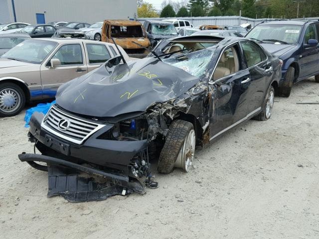 JTHBK1EG8A2383009 - 2010 LEXUS ES BLACK photo 2