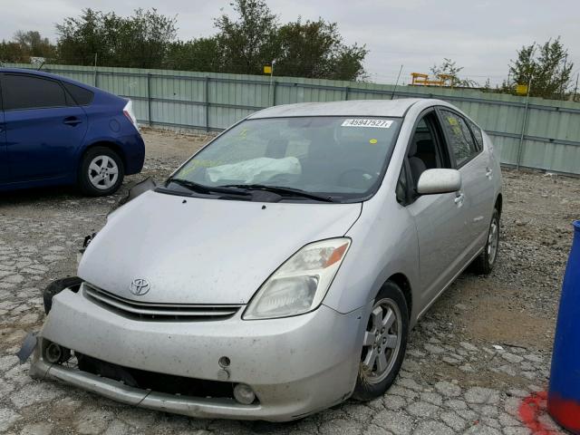 JTDKB20U440082807 - 2004 TOYOTA PRIUS SILVER photo 2