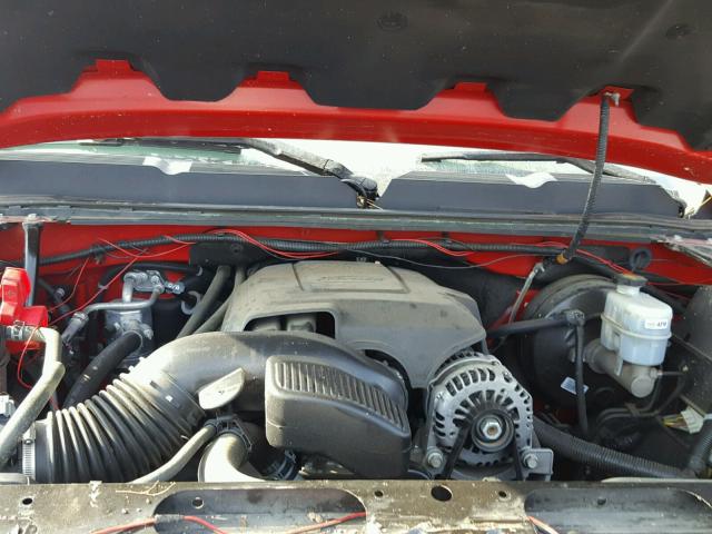 3GCPKSE79DG212889 - 2013 CHEVROLET SILVERADO RED photo 7